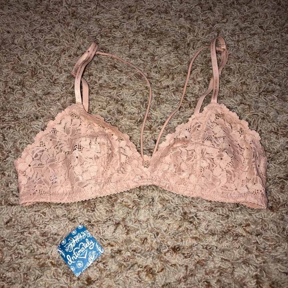 NWT Free People lace bralette boho